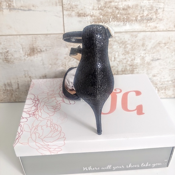 Journee collection women's "zeta" black stilleto - Picture 4 of 5